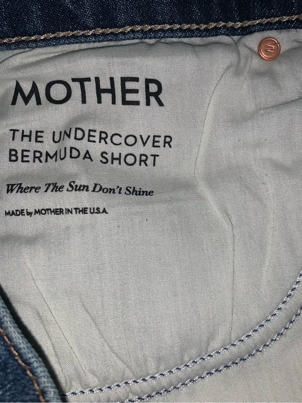 Mother The. Undercover Bermuda Shorts - Picture 6 of 11